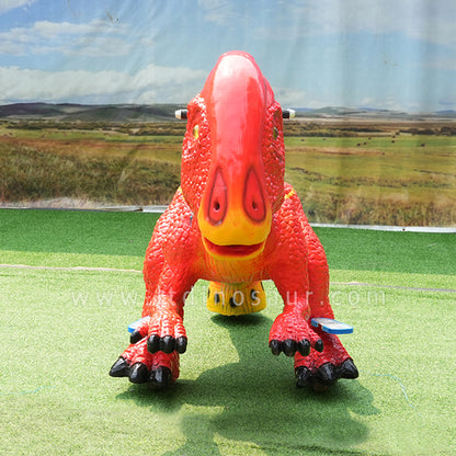 Red Dinosaur Rides