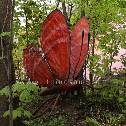 Animatronic Red Butterfly